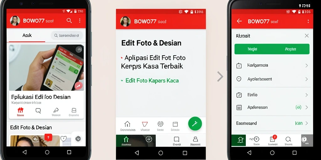 Tampilan antarmuka BOWO77 yang menawan dan fungsional.