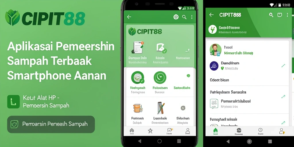 Tampilan antarmuka aplikasi CIPIT88 yang bersih dan intuitif.